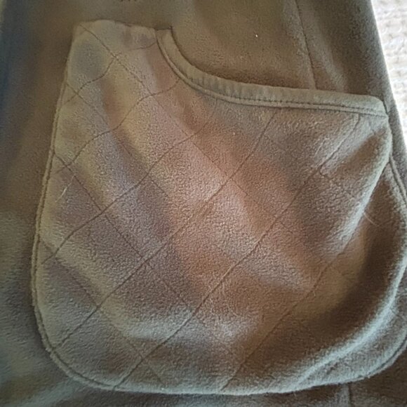 Barbour Dunmoor Fleece Vest - Men's Large (Olive) - Picture 6 of 11